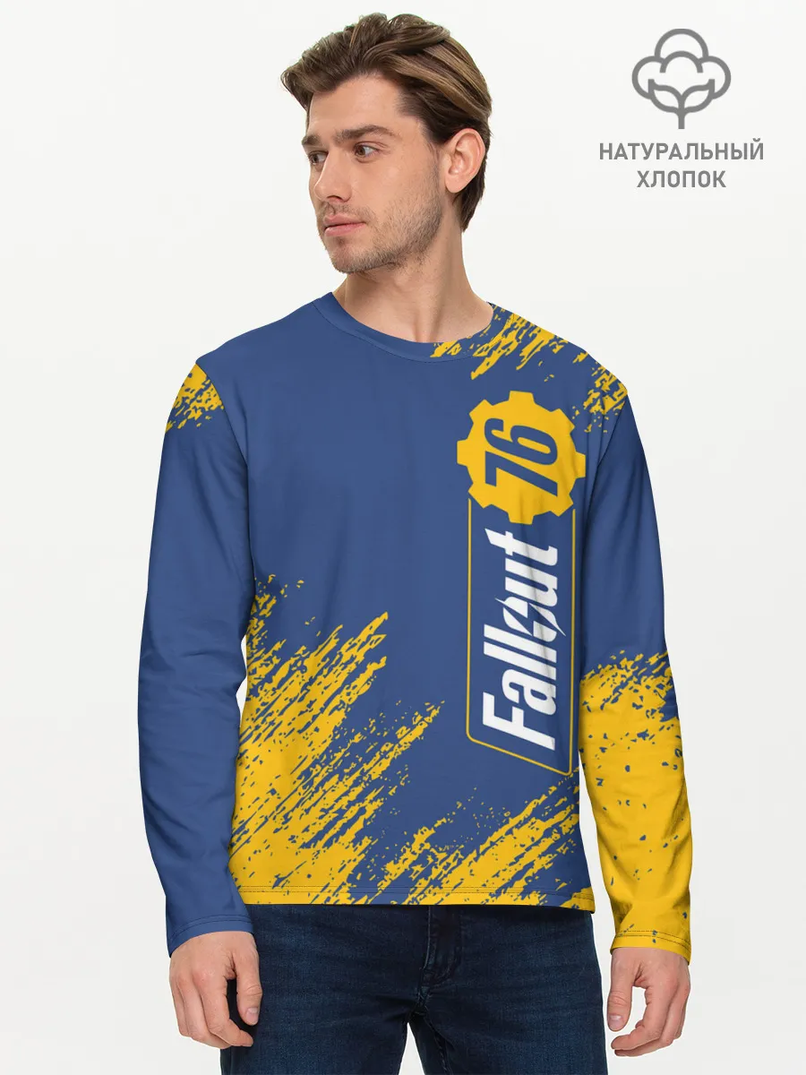 Мужской лонгслив базовый / FALLOUT_76.
