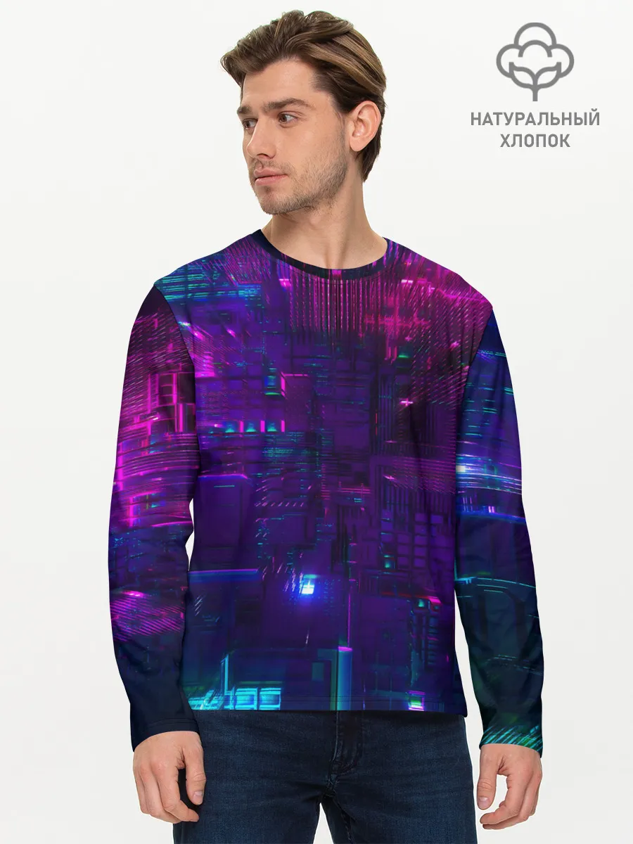 Мужской лонгслив базовый / NEON