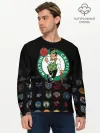 Мужской лонгслив базовый / Boston Celtics