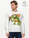 Мужской лонгслив базовый / ЧЕРЕПАШКИ МУТАНТЫ НИНДЗЯ