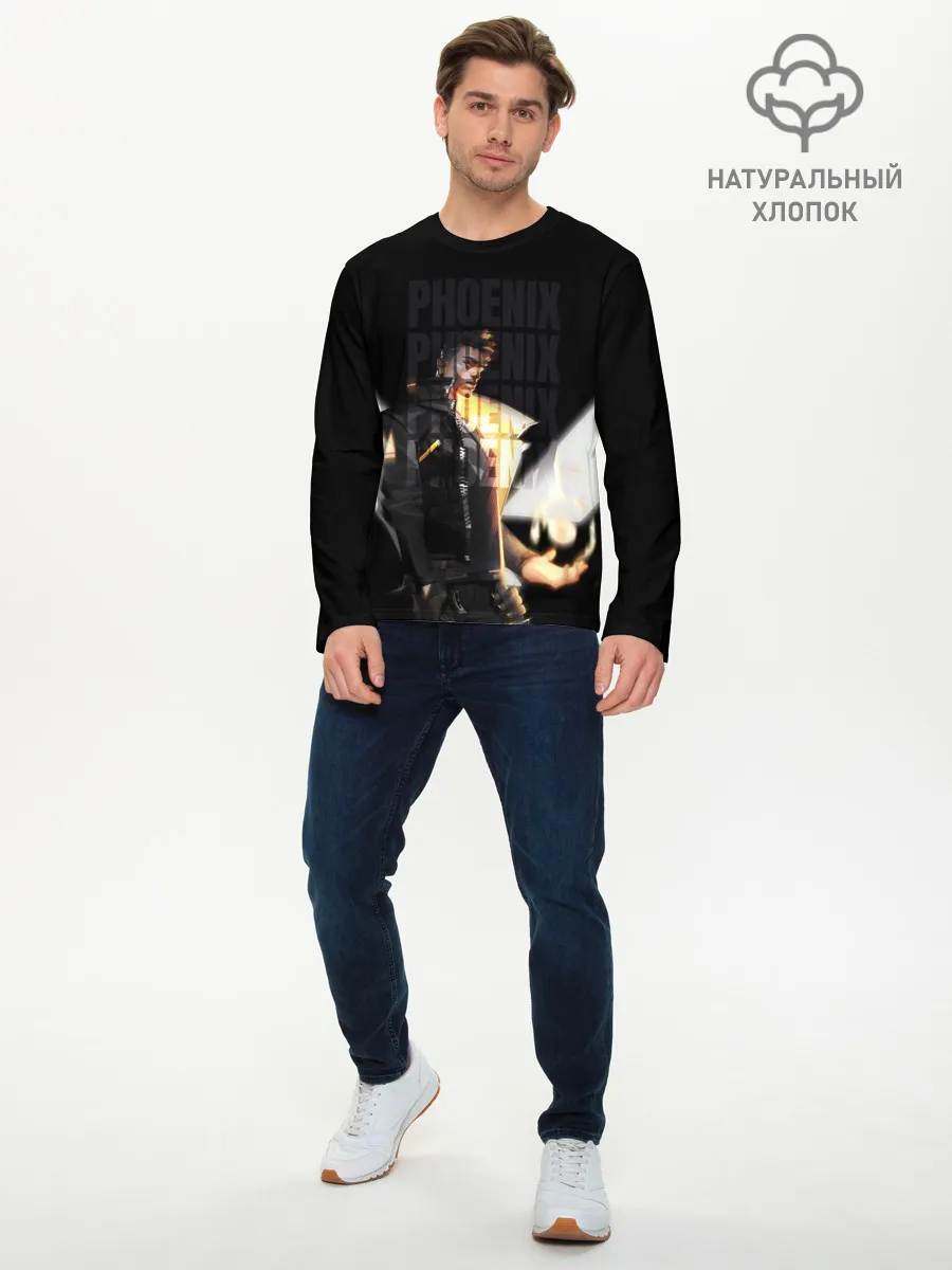 Мужской лонгслив базовый / Phoneix