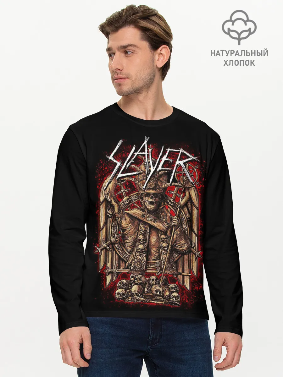 Мужской лонгслив базовый / Slayer 91