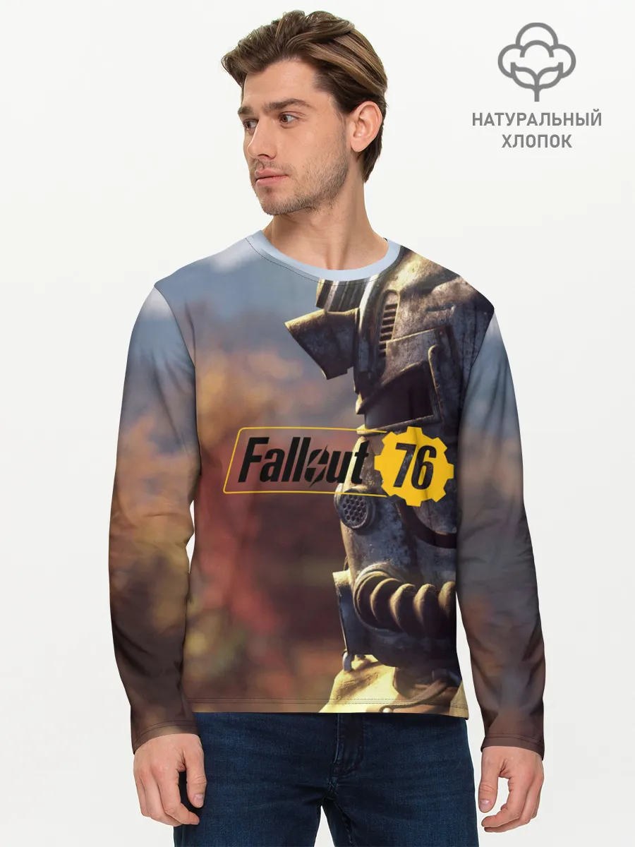 Мужской лонгслив базовый / FALLOUT_76.