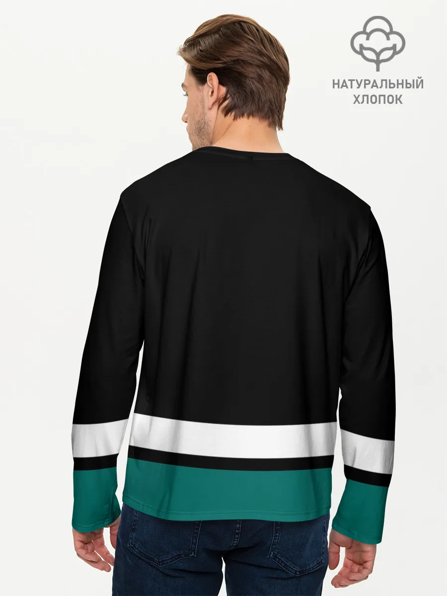 Мужской лонгслив базовый / Анахайм Дакс