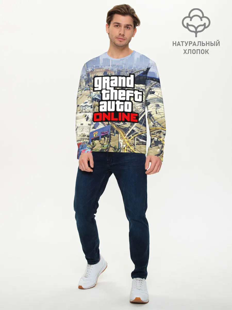 Мужской лонгслив базовый / GTA Online