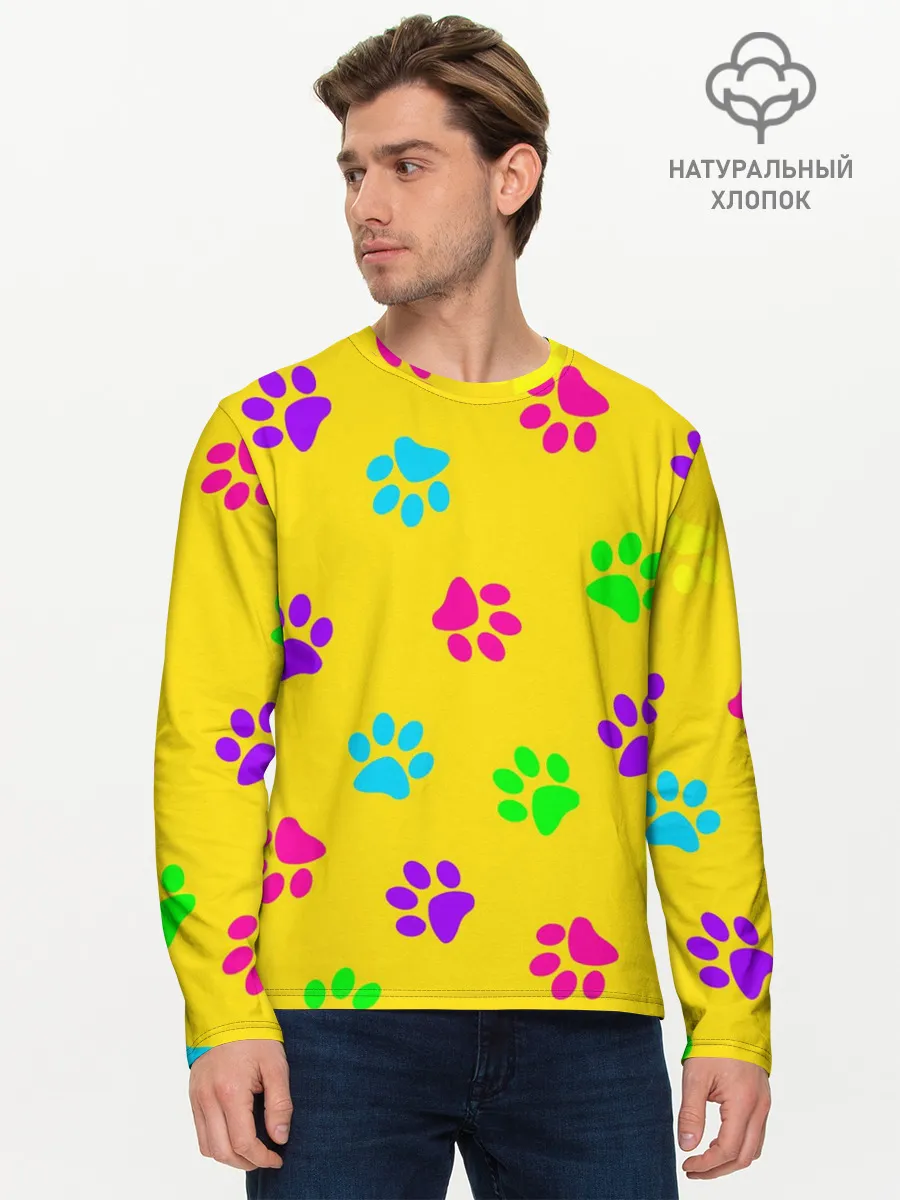 Мужской лонгслив базовый / ЛАПКИ