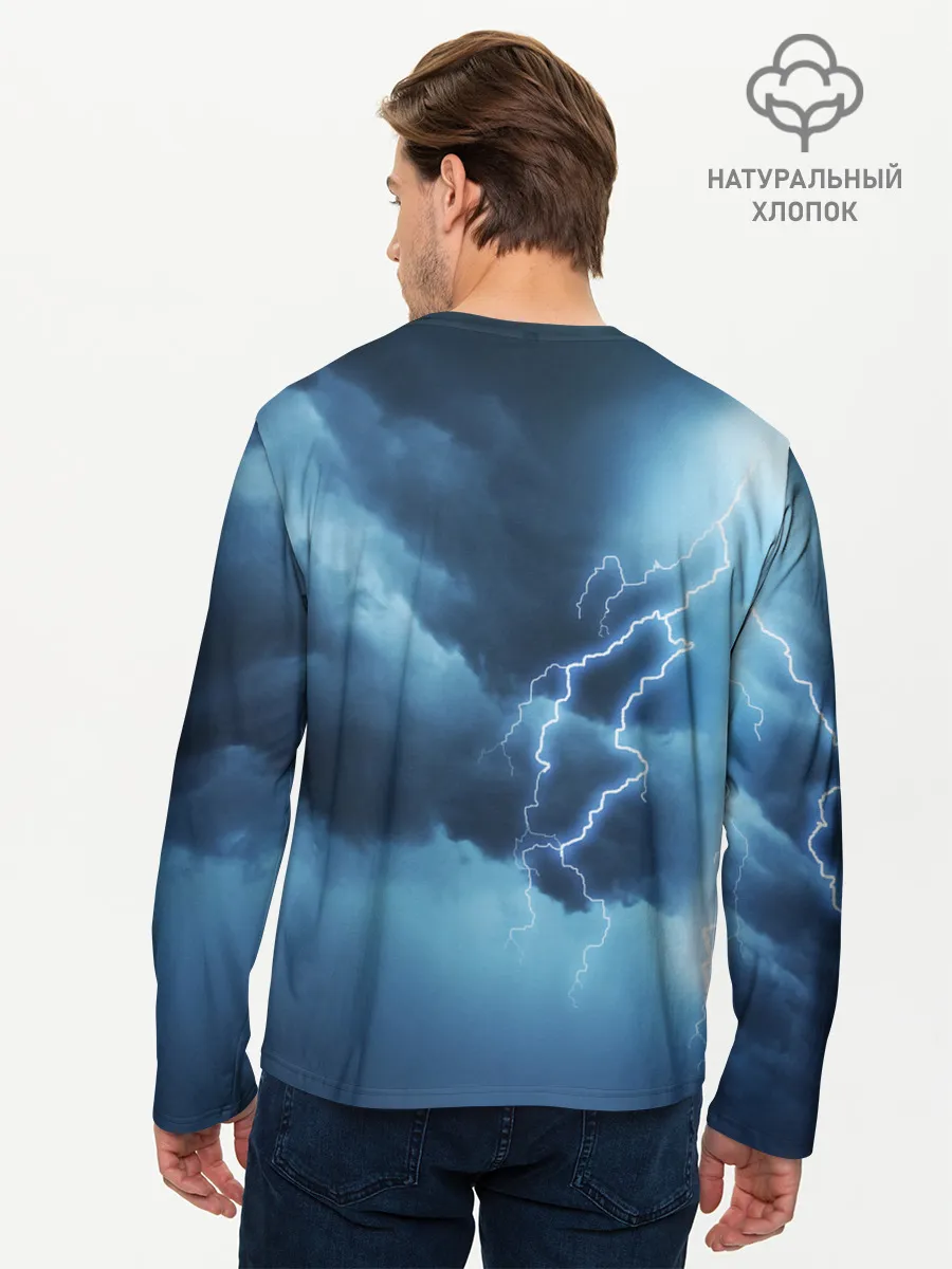 Мужской лонгслив базовый / STORM