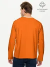 Мужской лонгслив базовый / Цвет апельсиновая корка