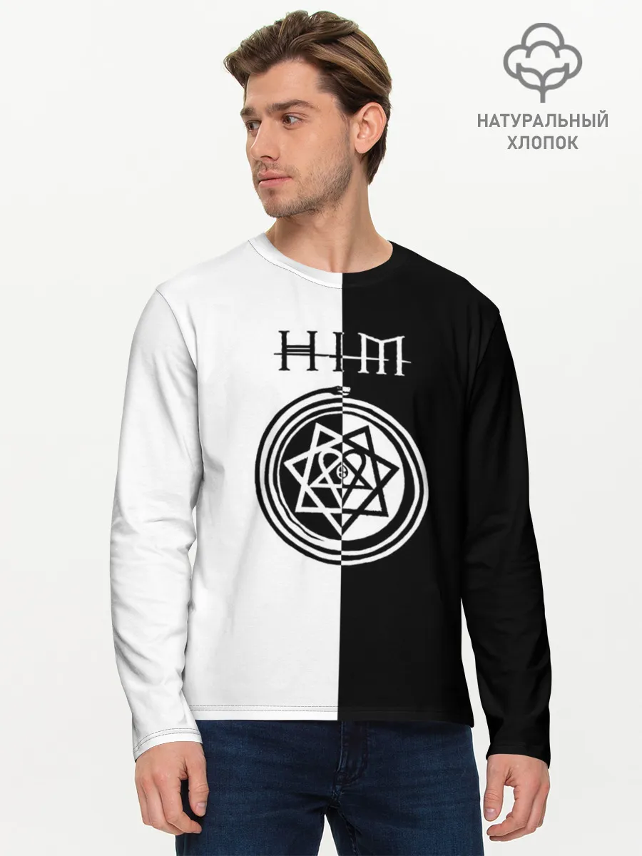 Мужской лонгслив базовый / HIM