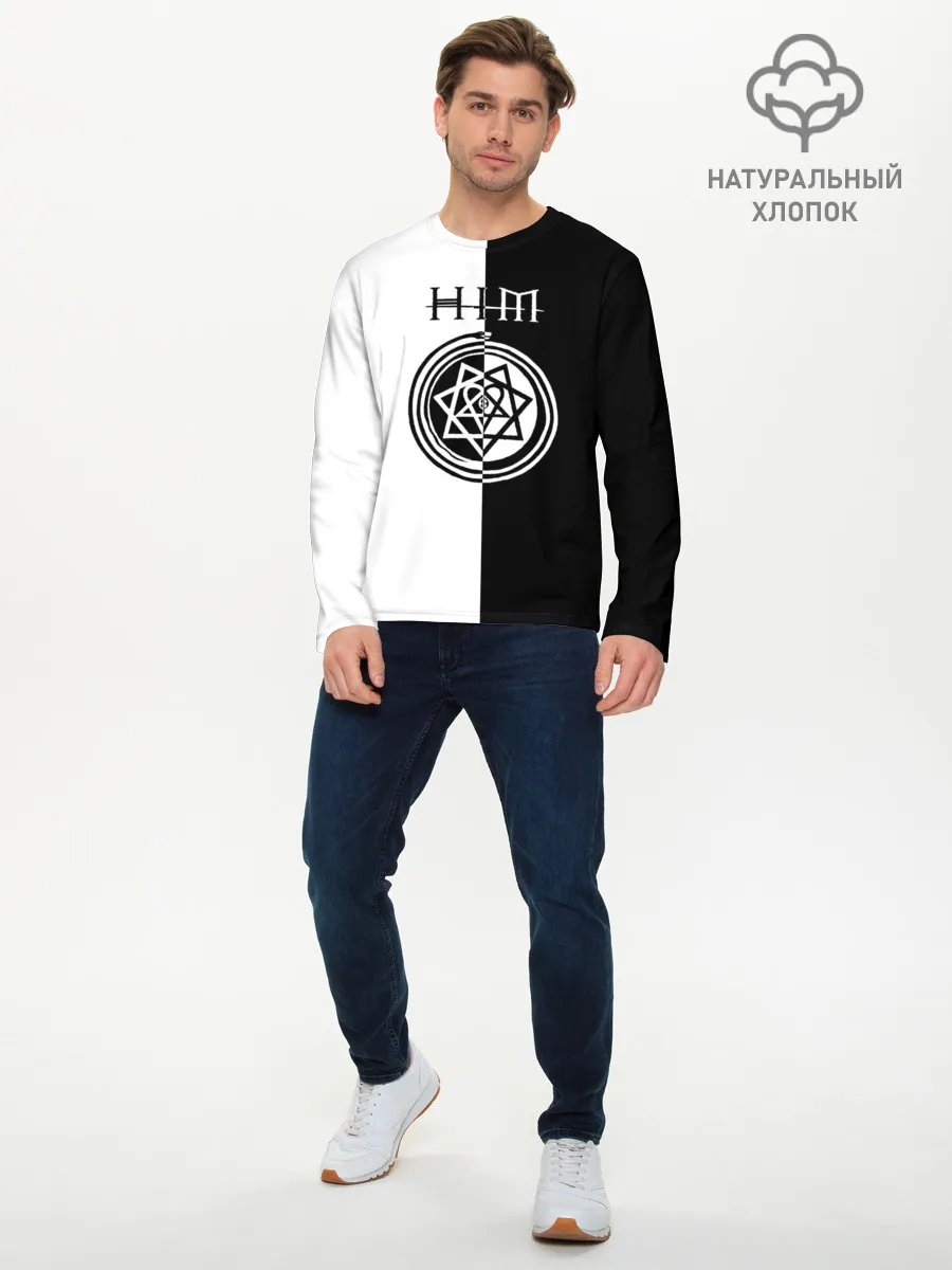 Мужской лонгслив базовый / HIM