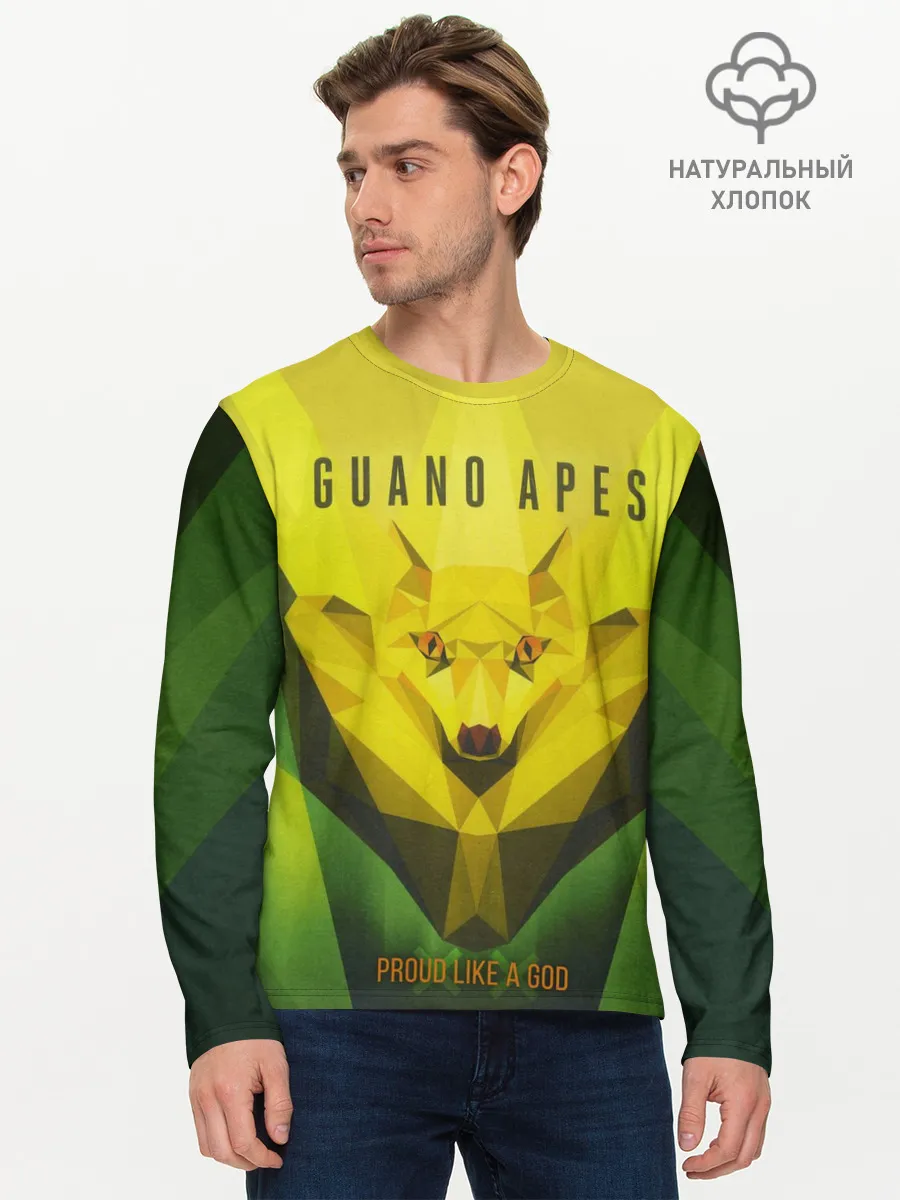 Мужской лонгслив базовый / Proud Like a God