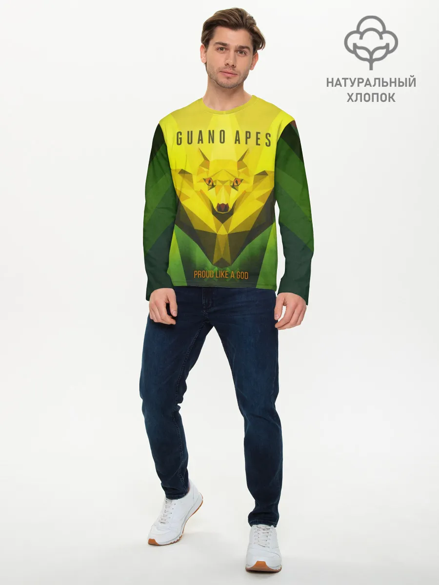 Мужской лонгслив базовый / Proud Like a God