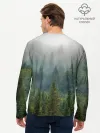 Мужской лонгслив базовый / Лес