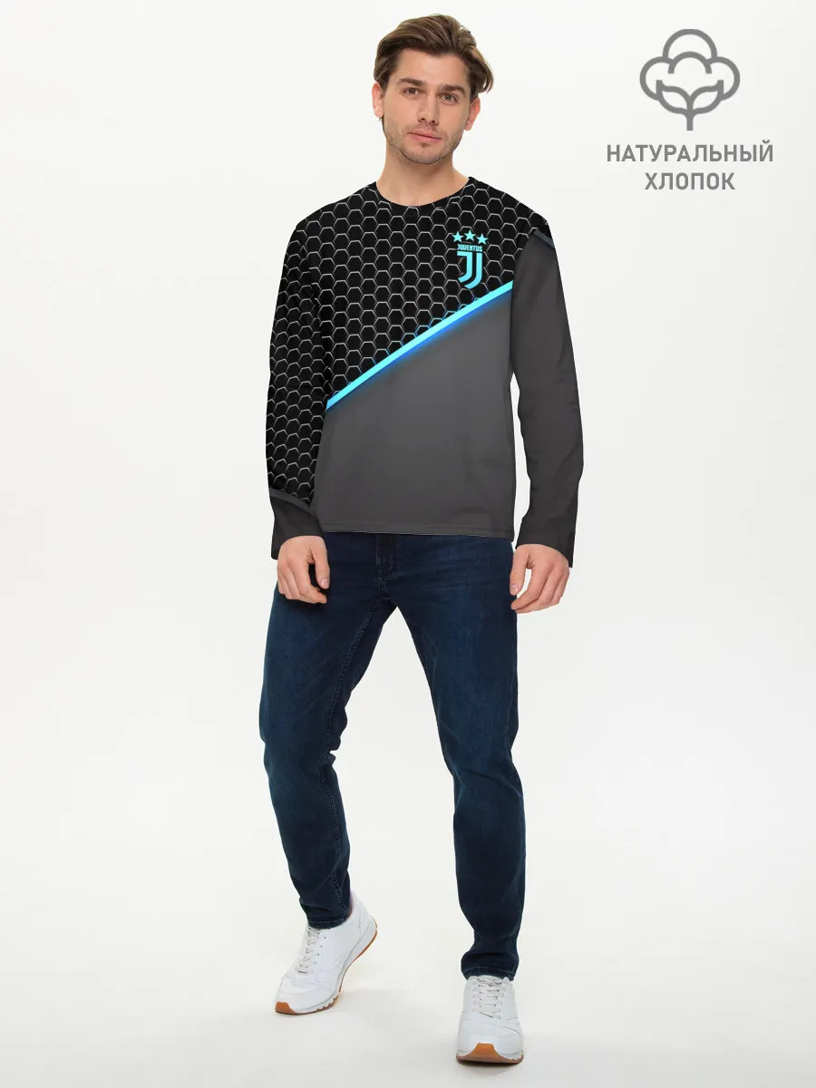 Мужской лонгслив базовый / Juventus F.C.