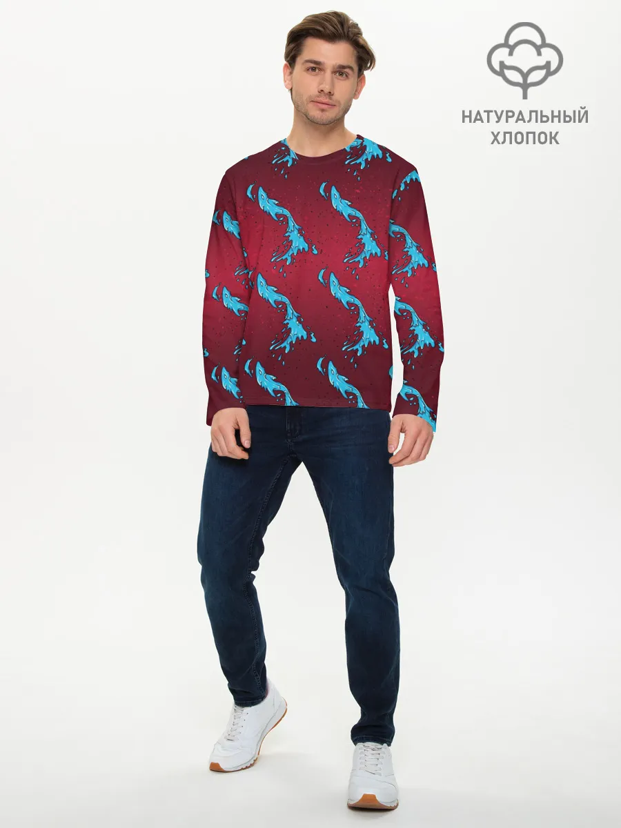 Мужской лонгслив базовый / ДУХ ВОДЫ