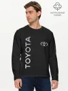 Мужской лонгслив базовый / Toyota CARBON