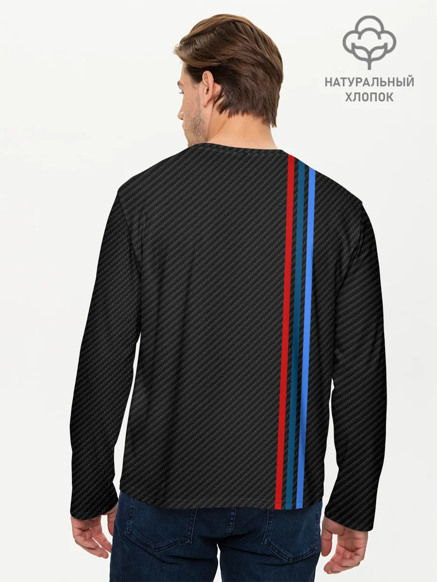 Мужской лонгслив базовый / BMW POWER CARBON