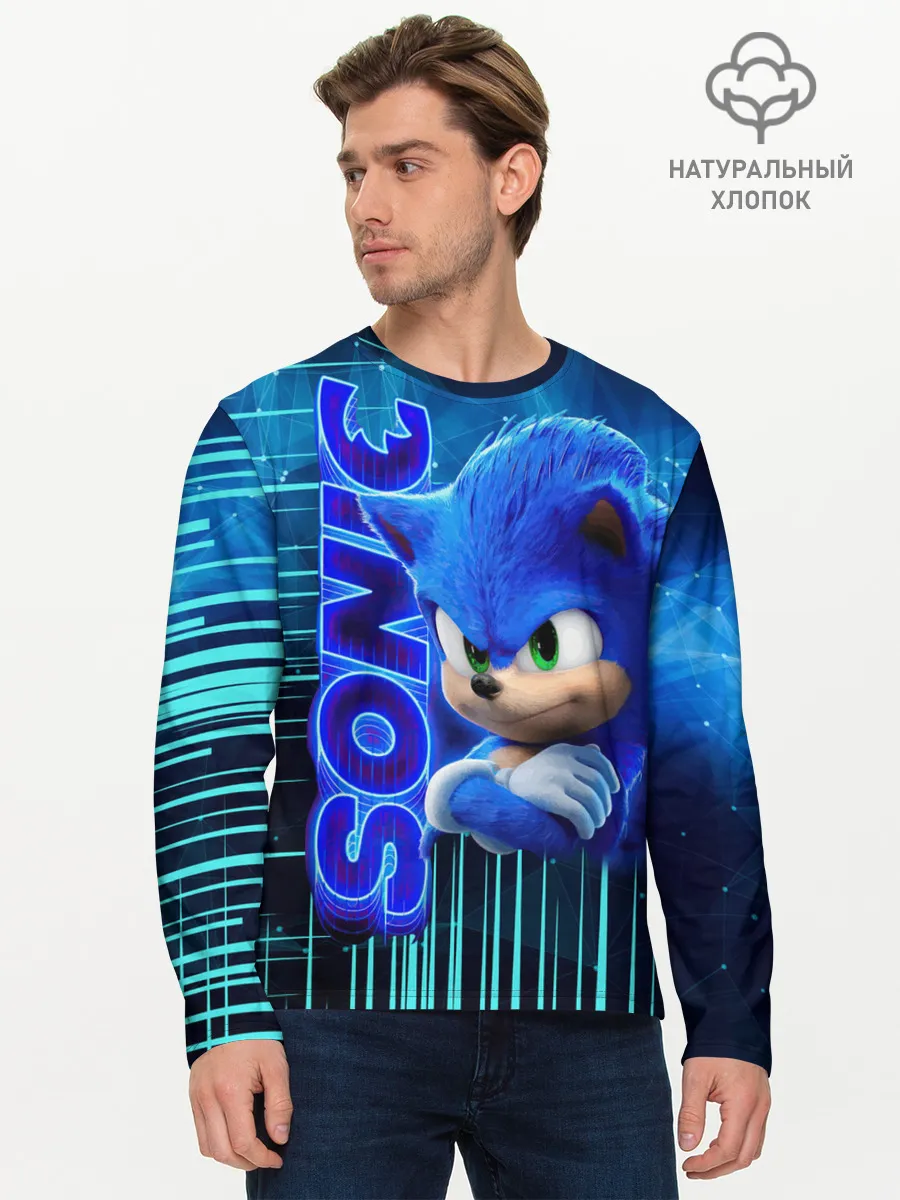 Мужской лонгслив базовый / sonik