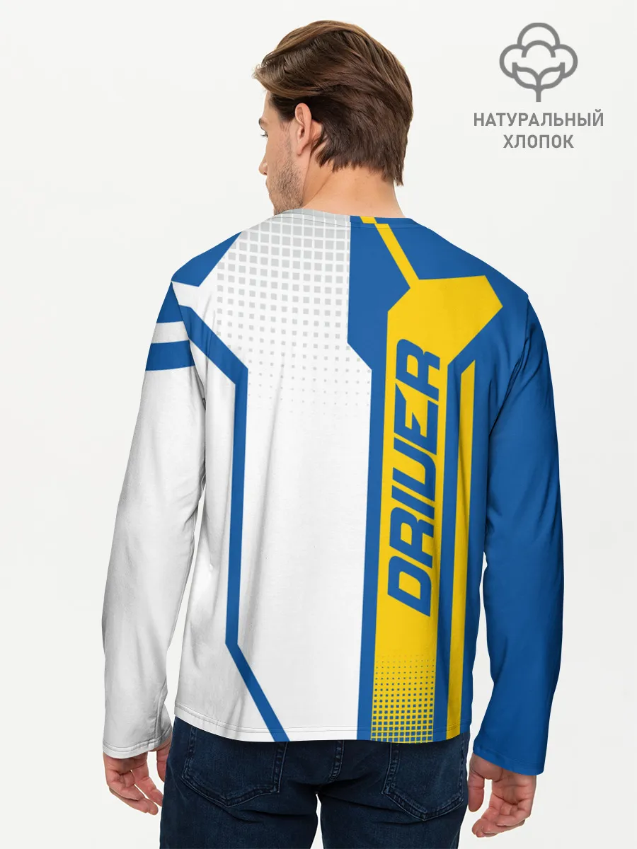 Мужской лонгслив базовый / Subaru Driver team