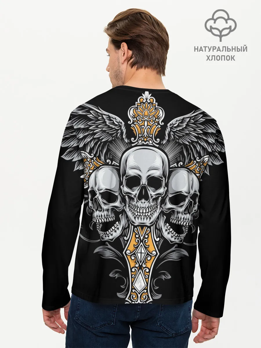 Мужской лонгслив базовый / Megadeth