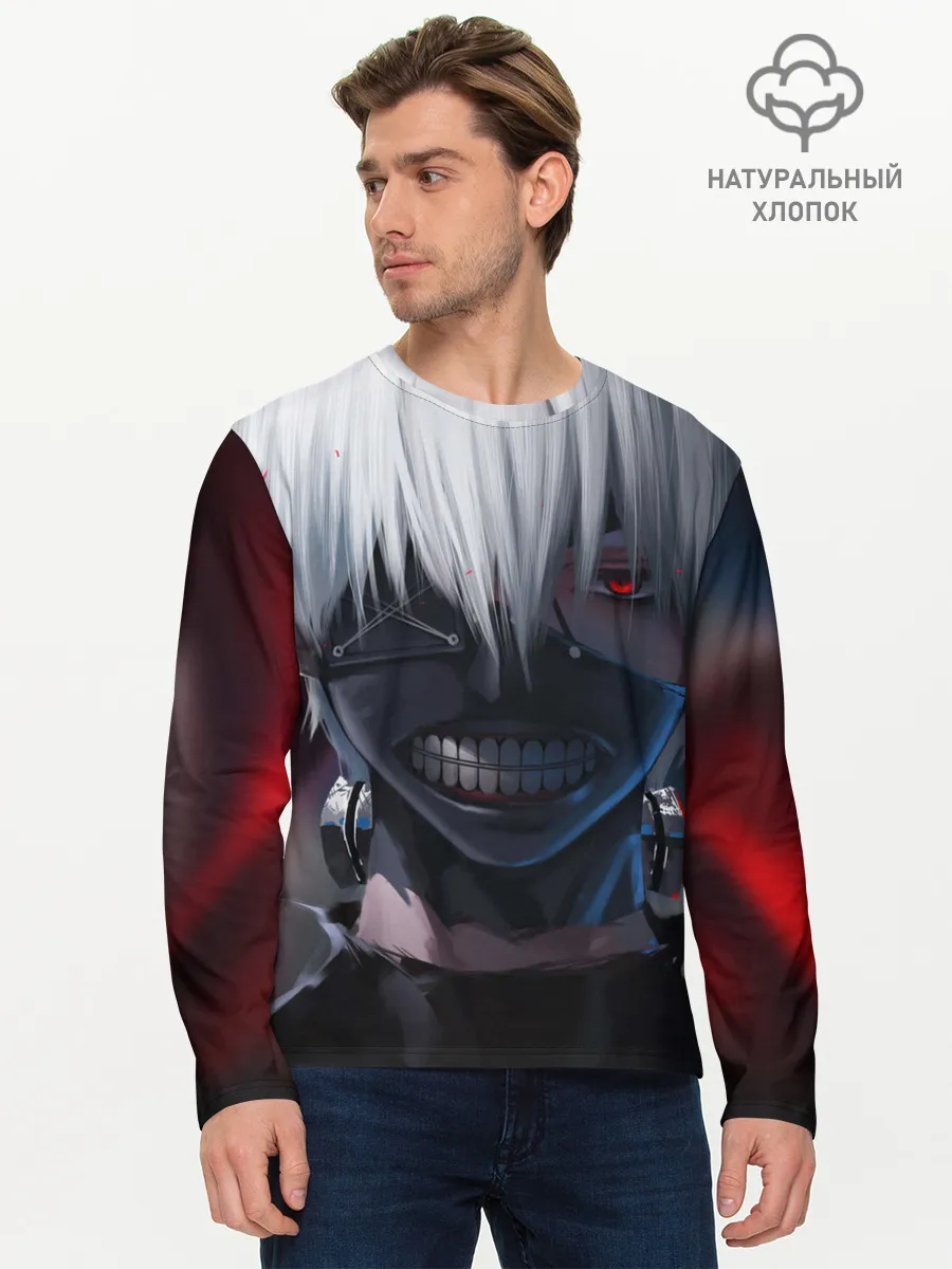 Мужской лонгслив базовый / TOKYO GHOUL | ТОКИЙСКИЙ ГУЛЬ