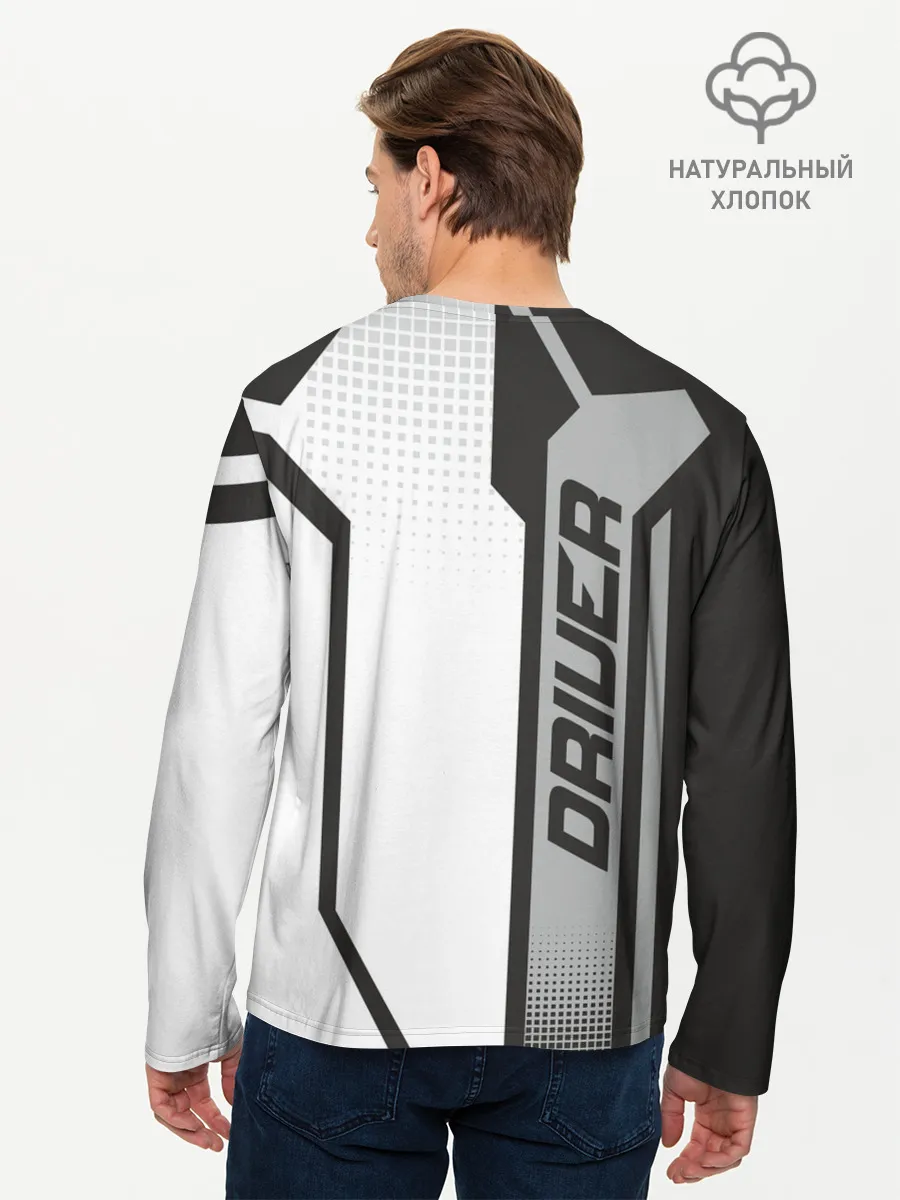 Мужской лонгслив базовый / Mercedes Driver team