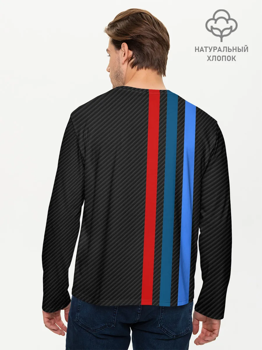 Мужской лонгслив базовый / BMW CARBON