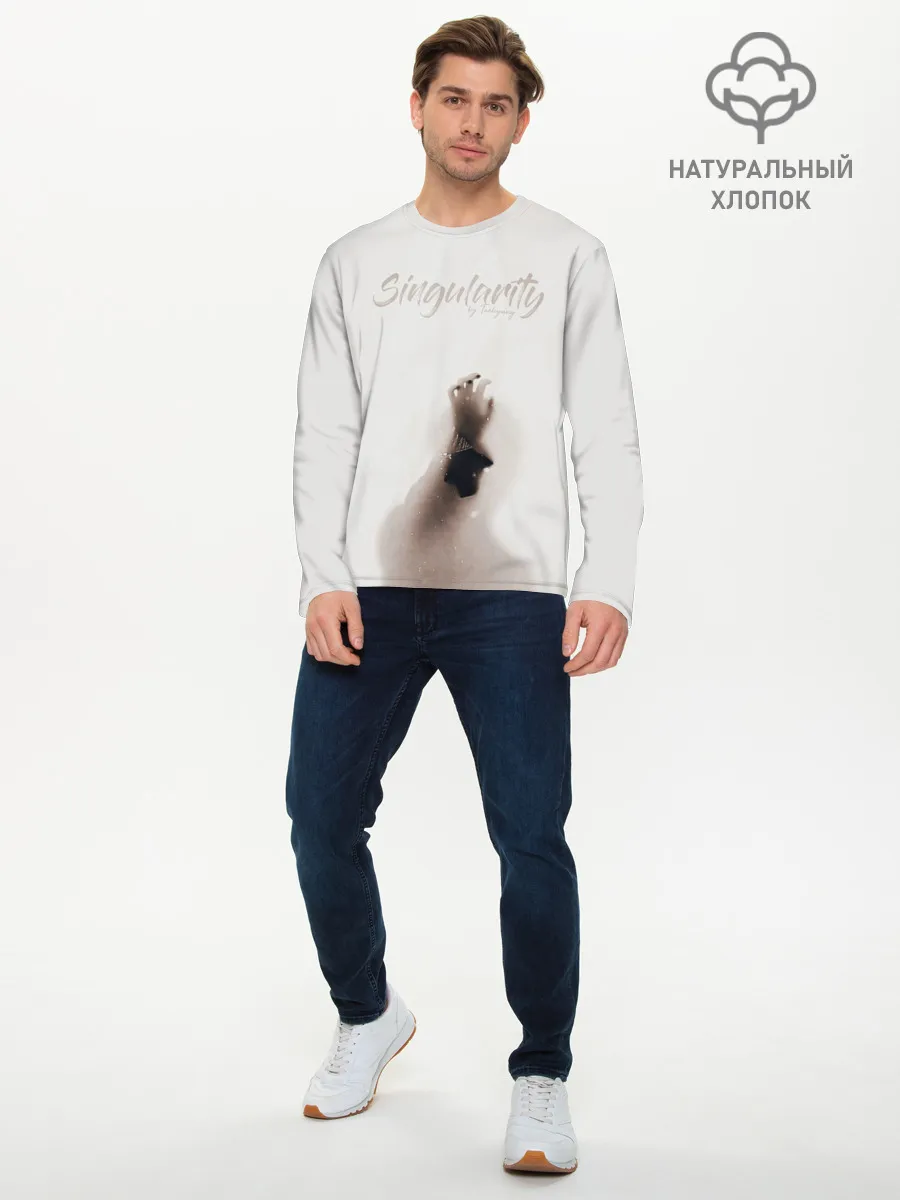 Мужской лонгслив базовый / BTS