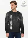 Мужской лонгслив базовый / MERCEDES CARBON