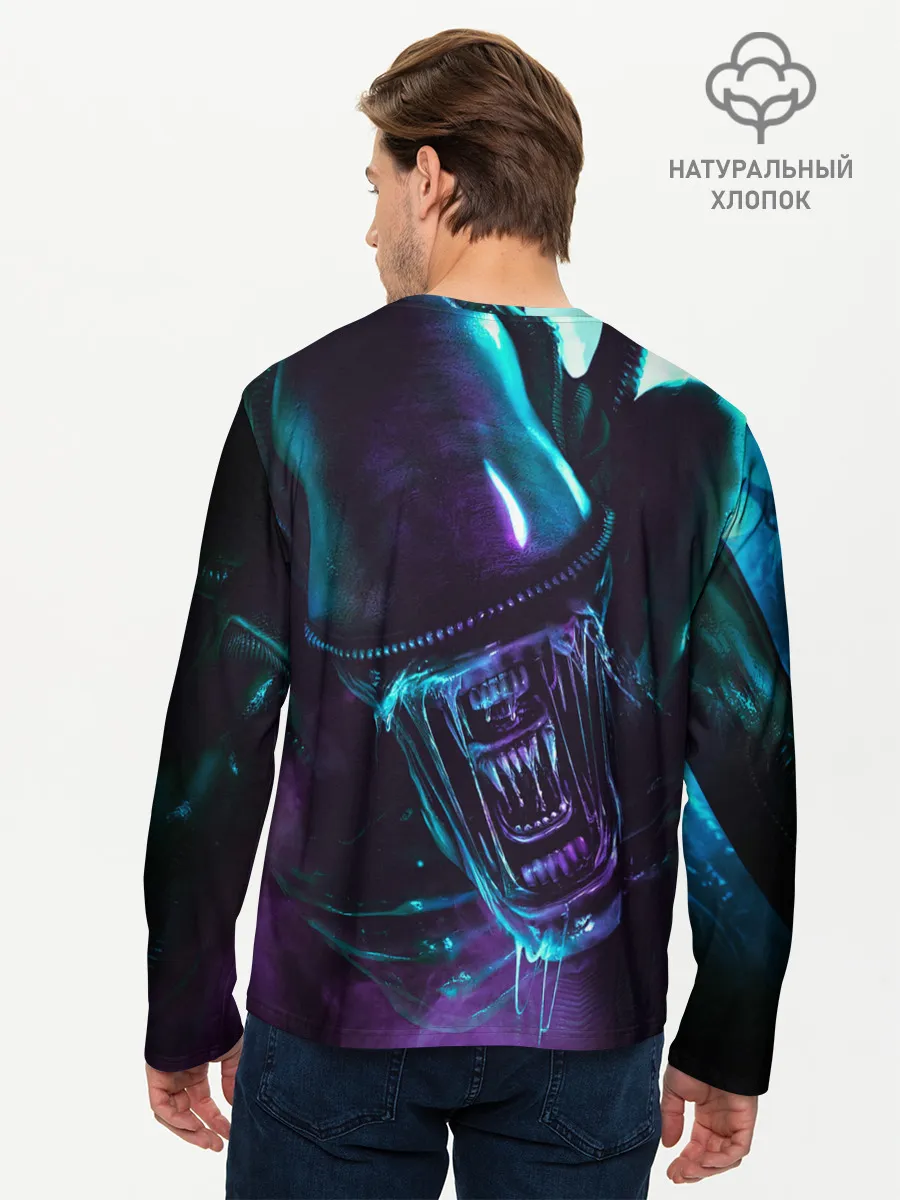 Мужской лонгслив базовый / ЧУЖОЙ