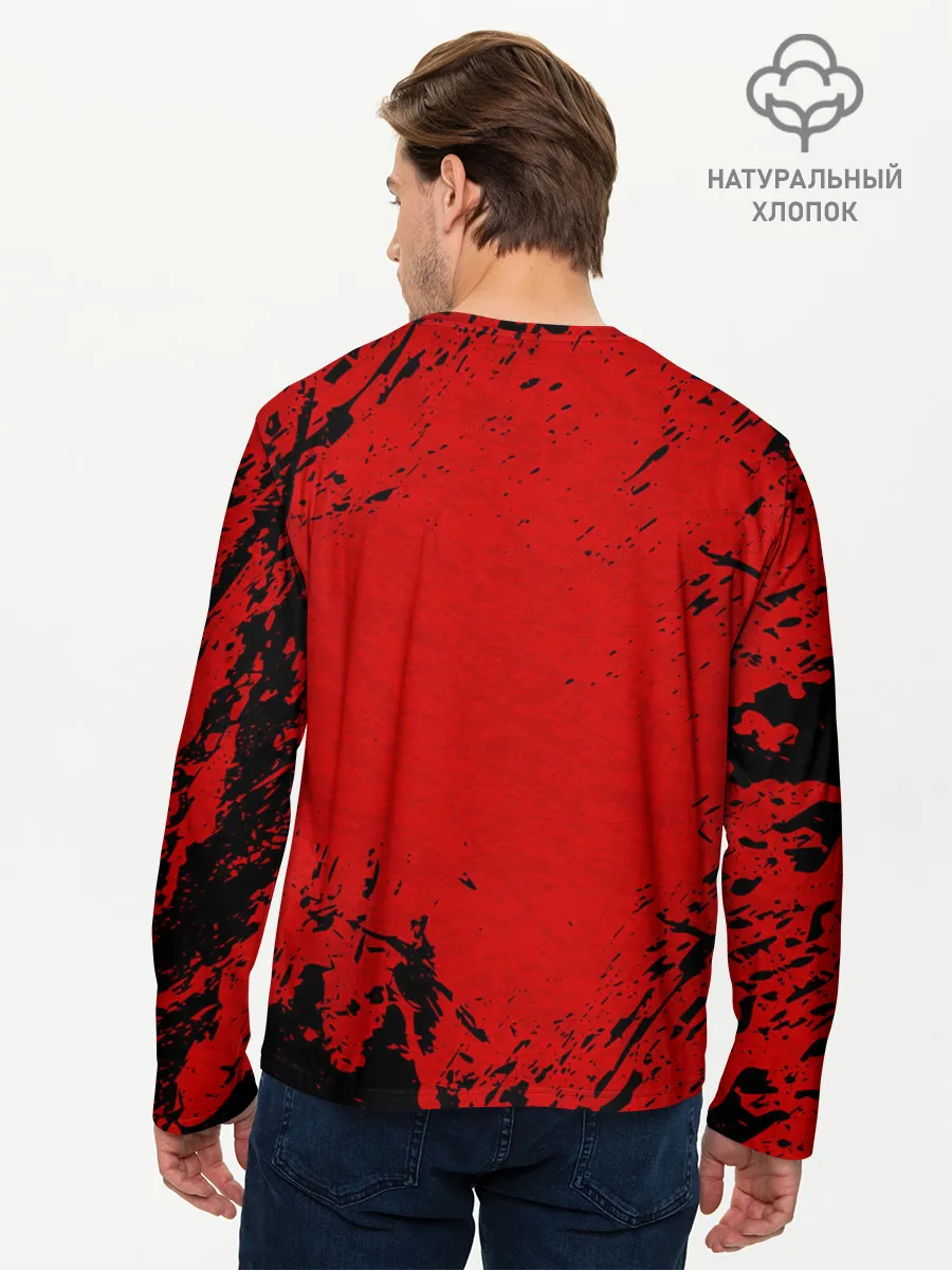 Мужской лонгслив базовый / BLOODBORNE