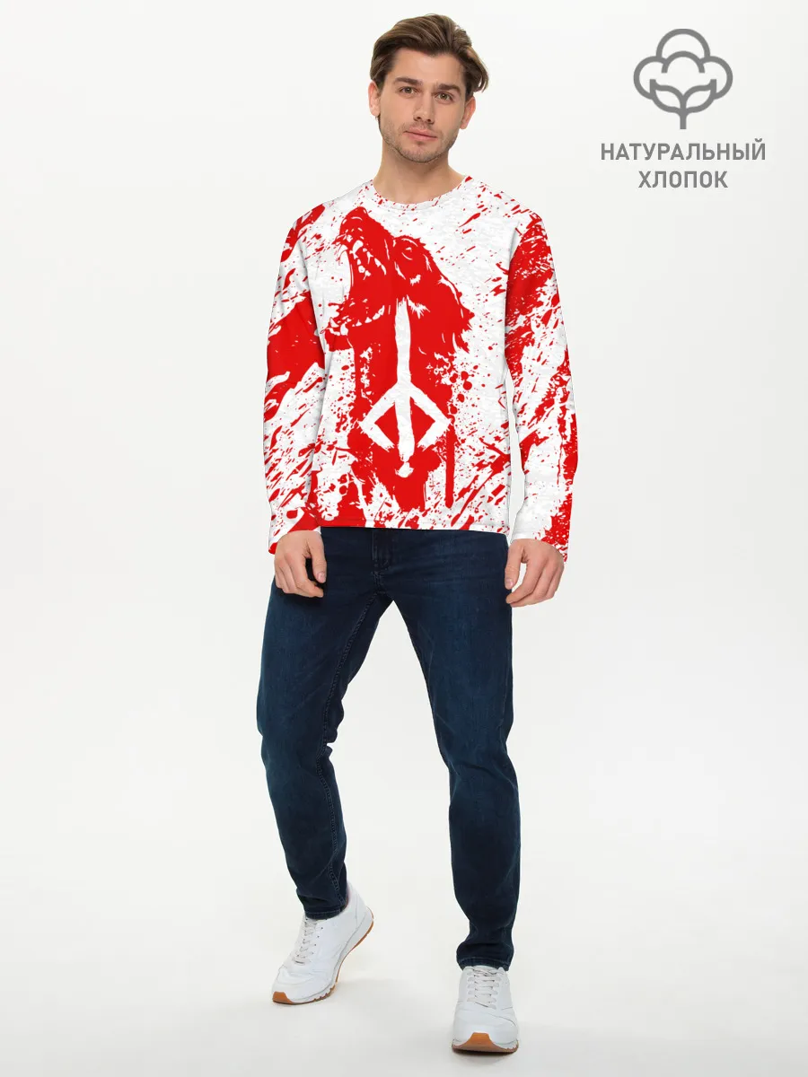 Мужской лонгслив базовый / BLOODBORNE