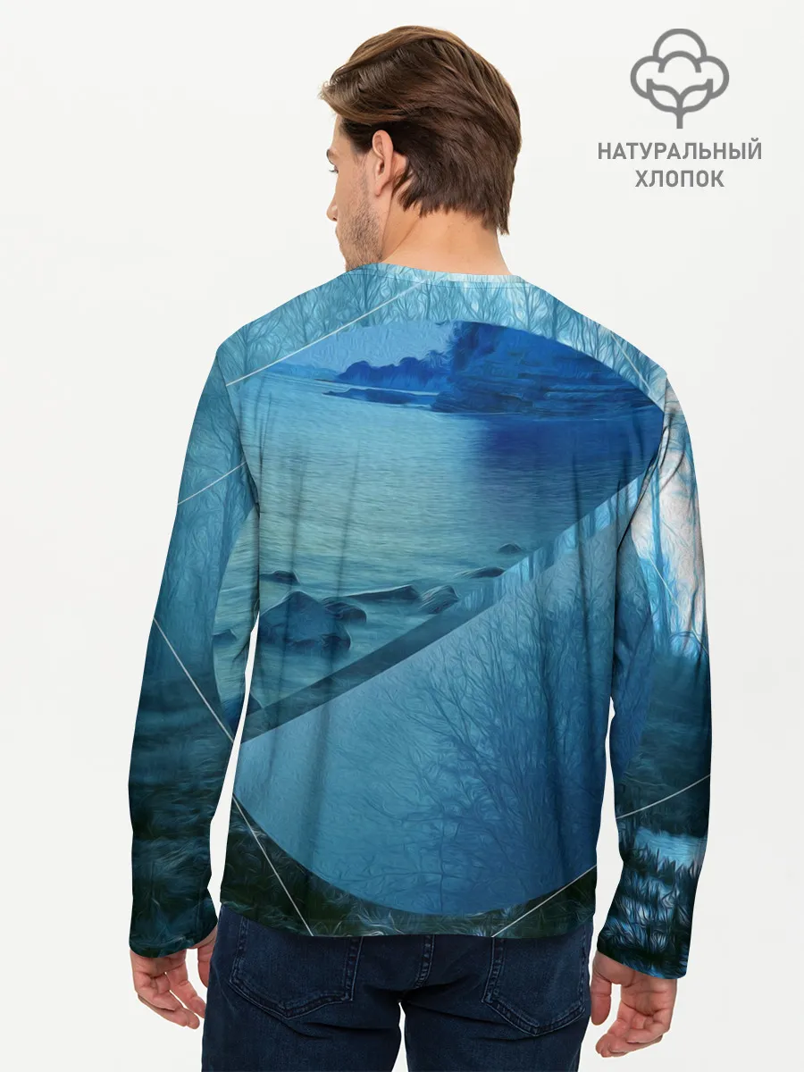 Мужской лонгслив базовый / ОЗЕРО