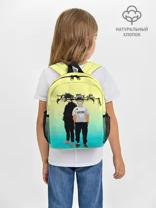 Рюкзак детский / Юно и Аста | Черный Клевер