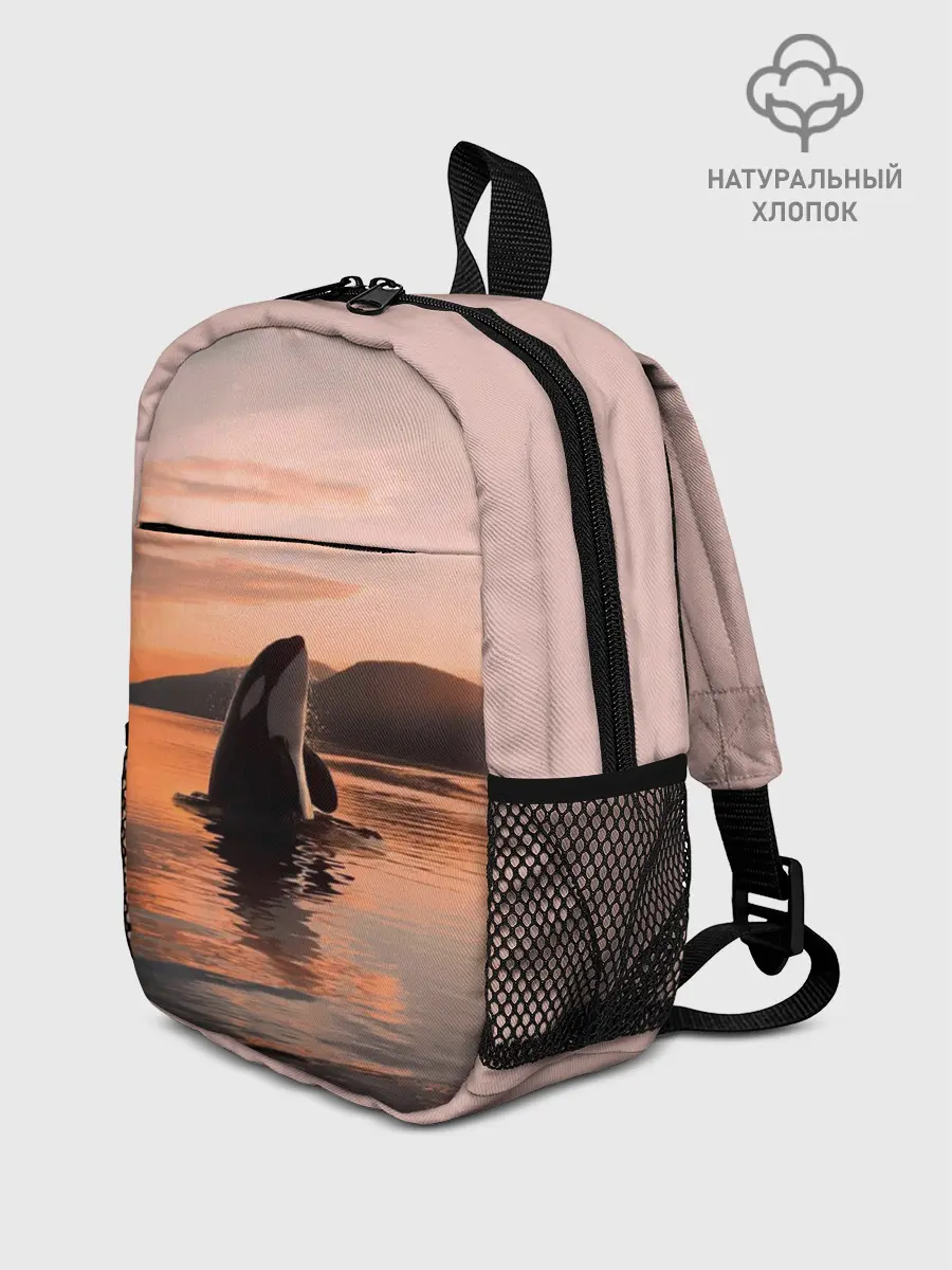Рюкзак детский / касатки на закате