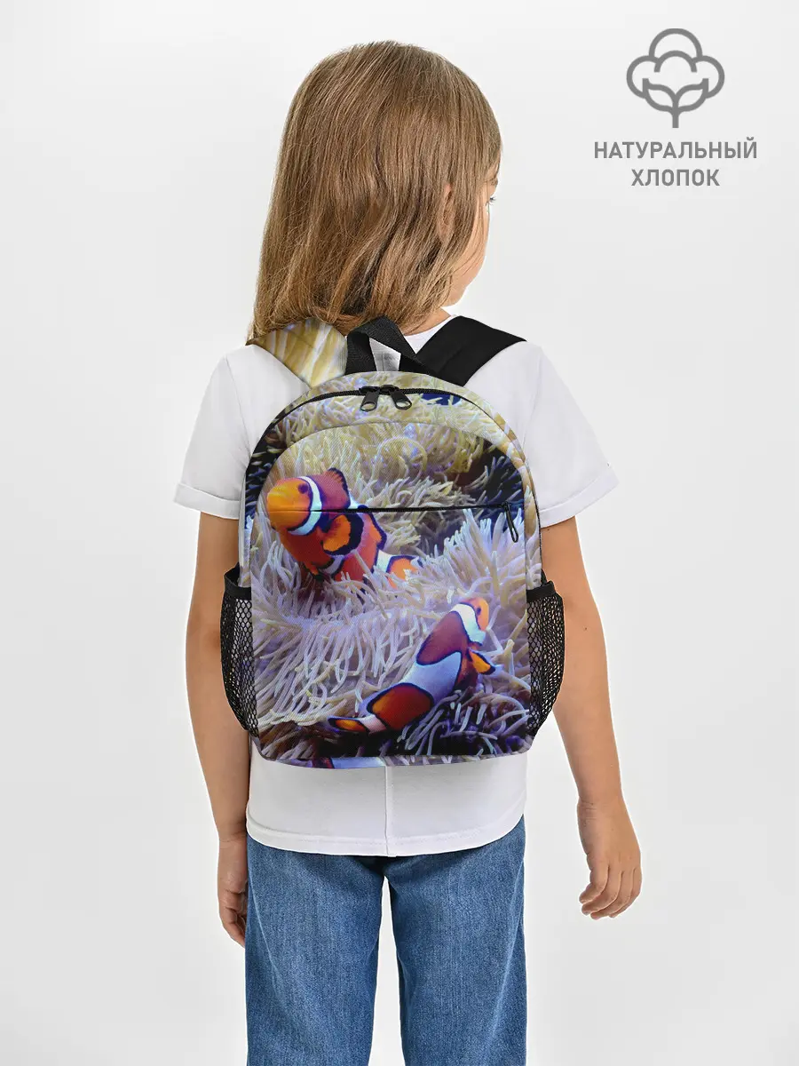 Рюкзак детский / Клоуны в актинии