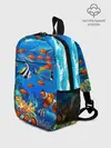 Рюкзак детский / Коралловые рыбки