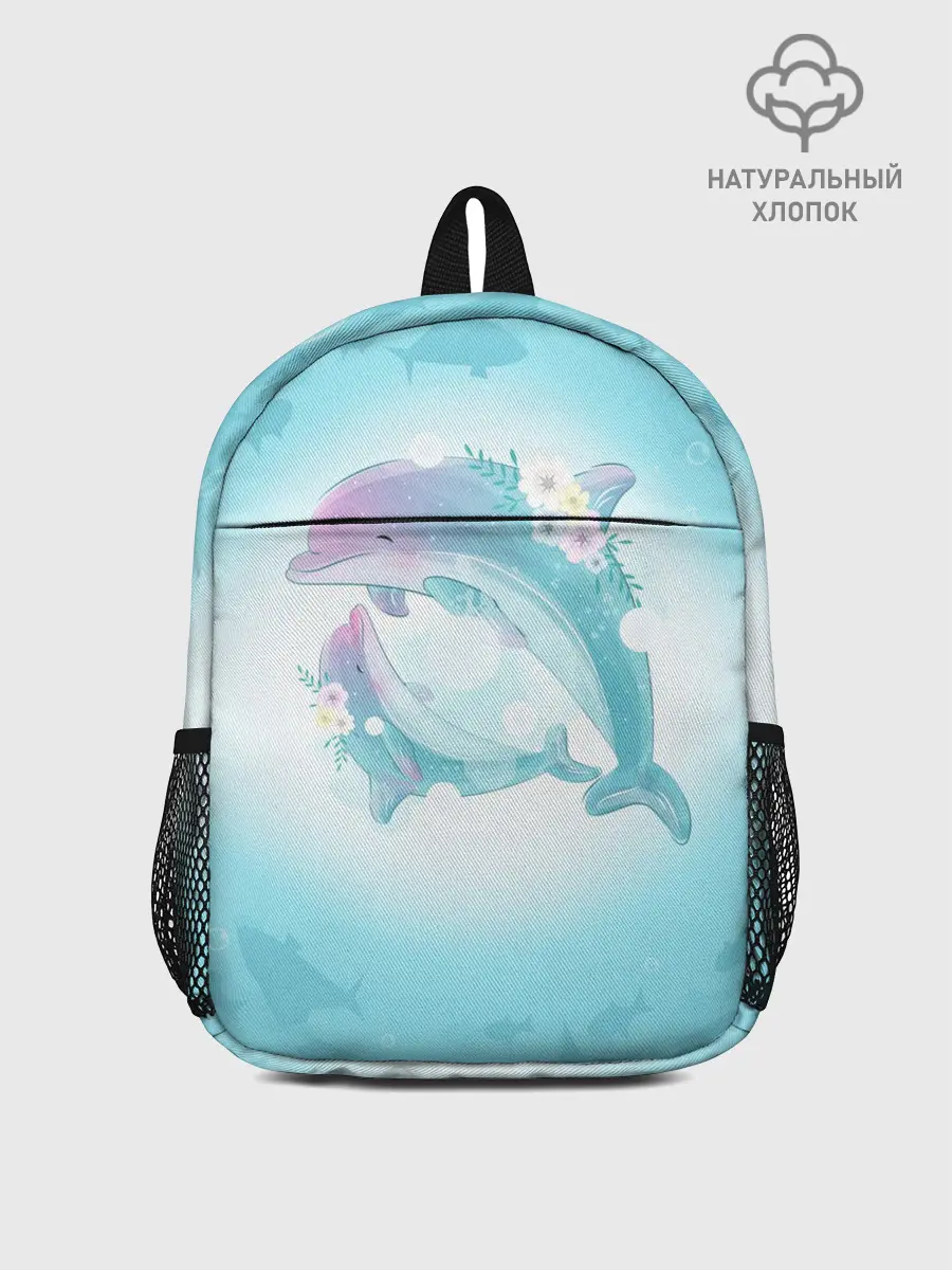 Рюкзак детский / Два дельфина