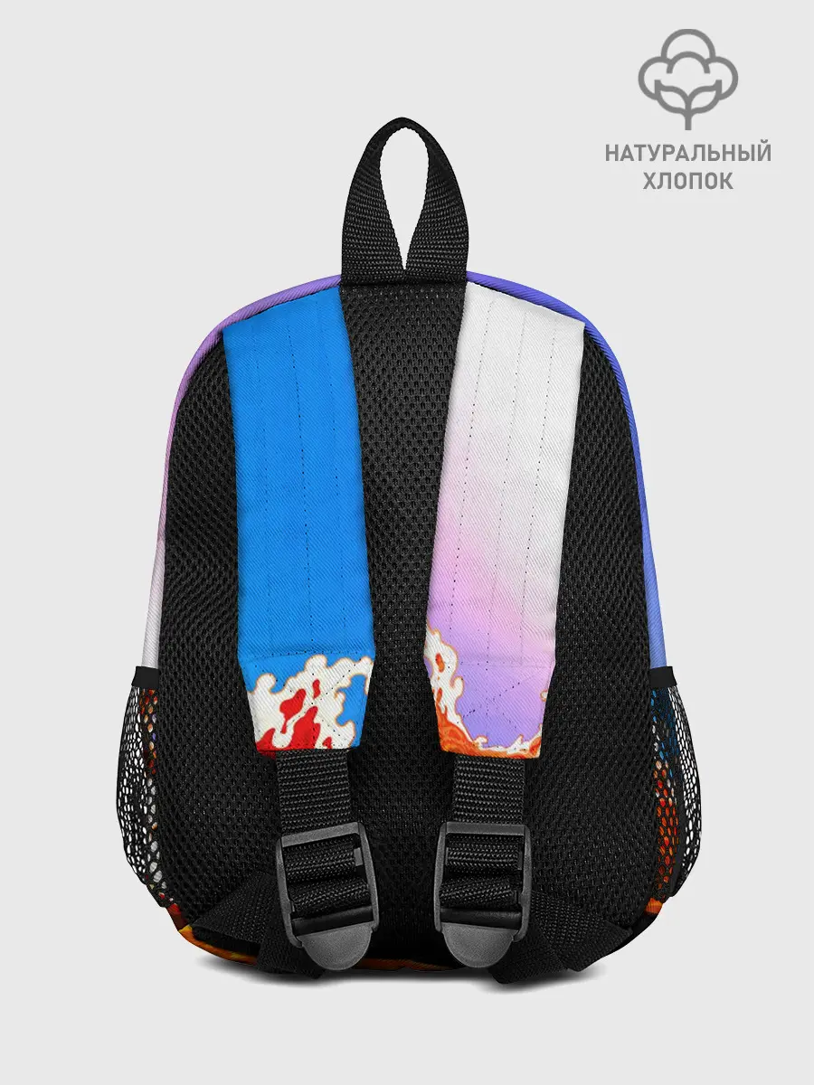 Рюкзак детский / Осьминог в Лаве | Градиент