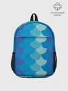 Рюкзак детский / Синяя чешуя рыбы