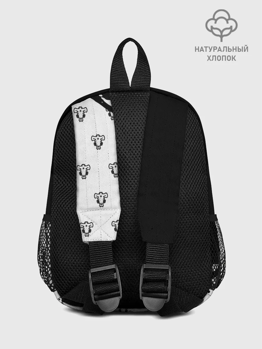 Рюкзак детский / Черные быки | Чёрный клевер