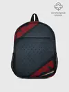 Рюкзак детский / 3D Dark red & black