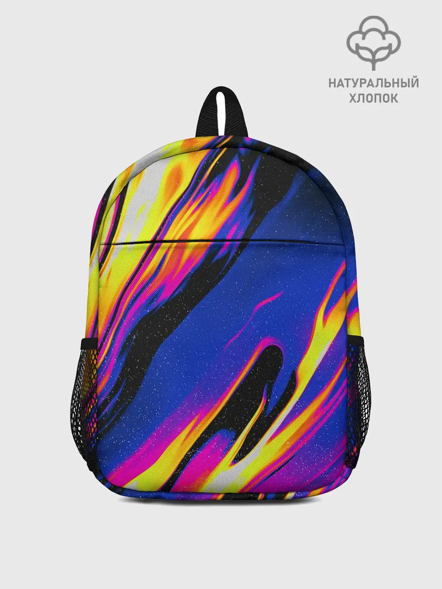 Рюкзак детский / БЕНЗИНОВЫЕ РАВЗОДЫ / ТЕКСТУРА