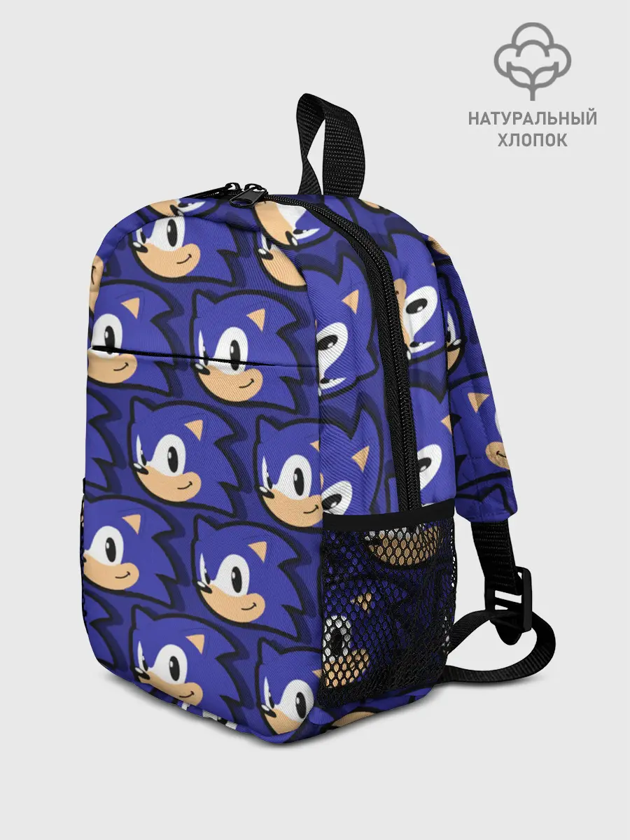 Рюкзак детский / Sonic pattern