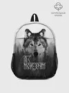 Рюкзак детский / ЛЕС МОЙ ХРАМ / ВОЛК