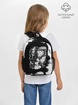 Рюкзак детский / Чёрный клевер Аста и демон Либе