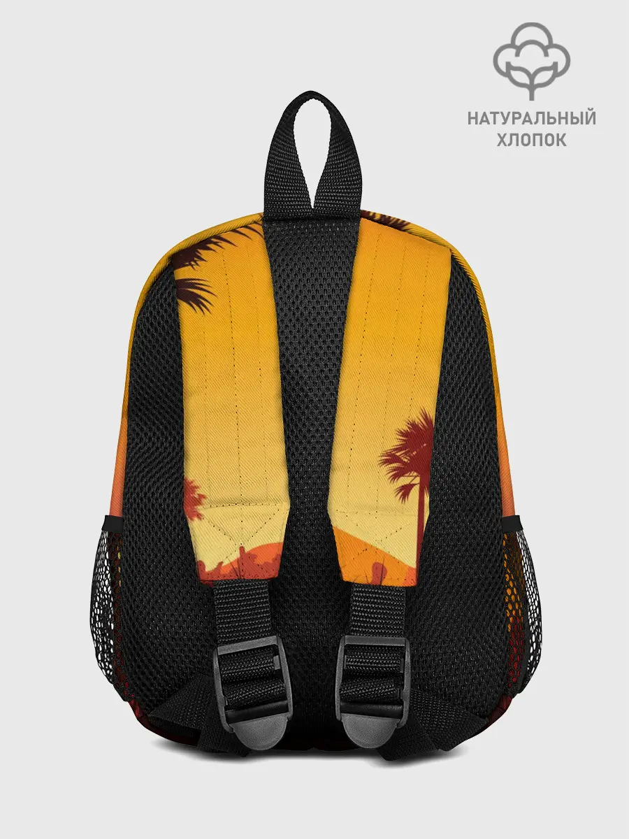 Рюкзак детский / Лето, Пальмы, вечер