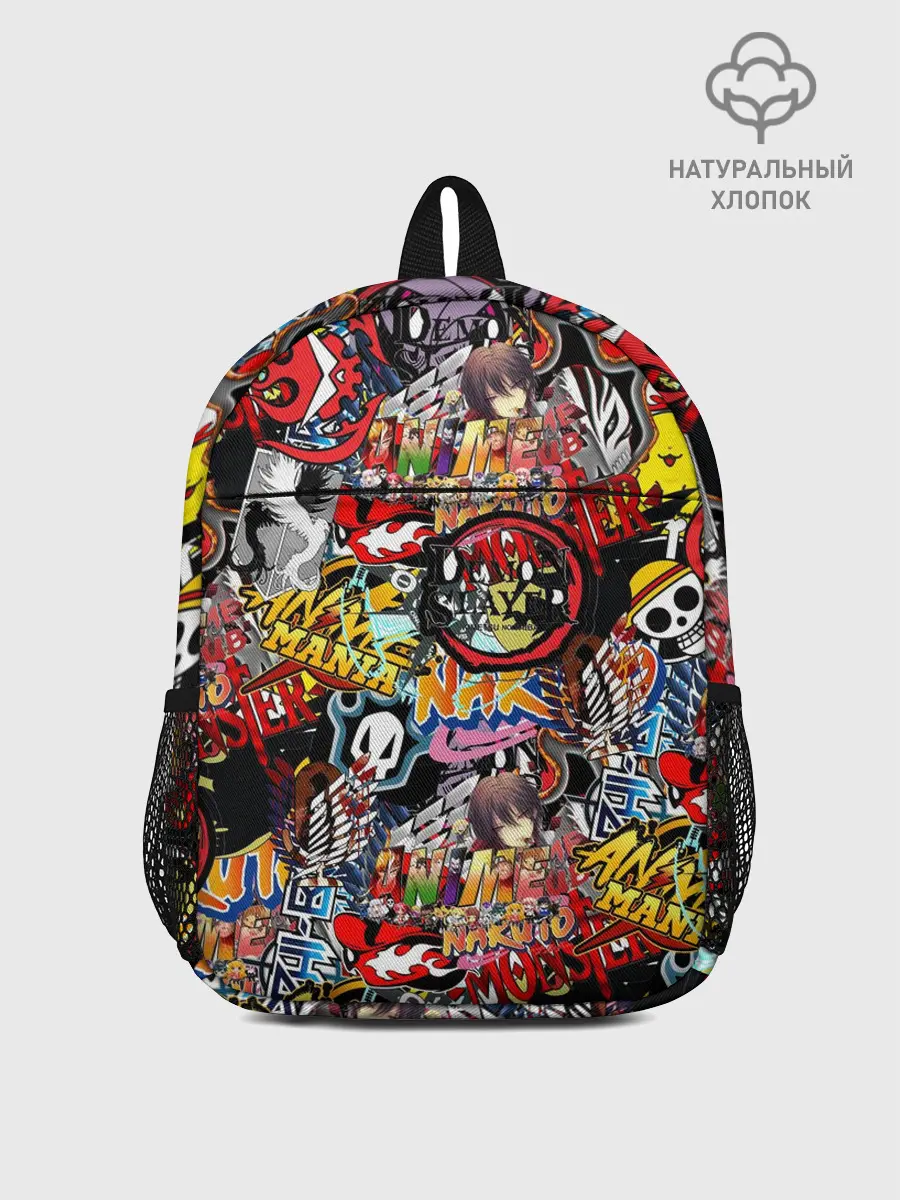 Рюкзак детский / Логотипы Аниме Мультиков