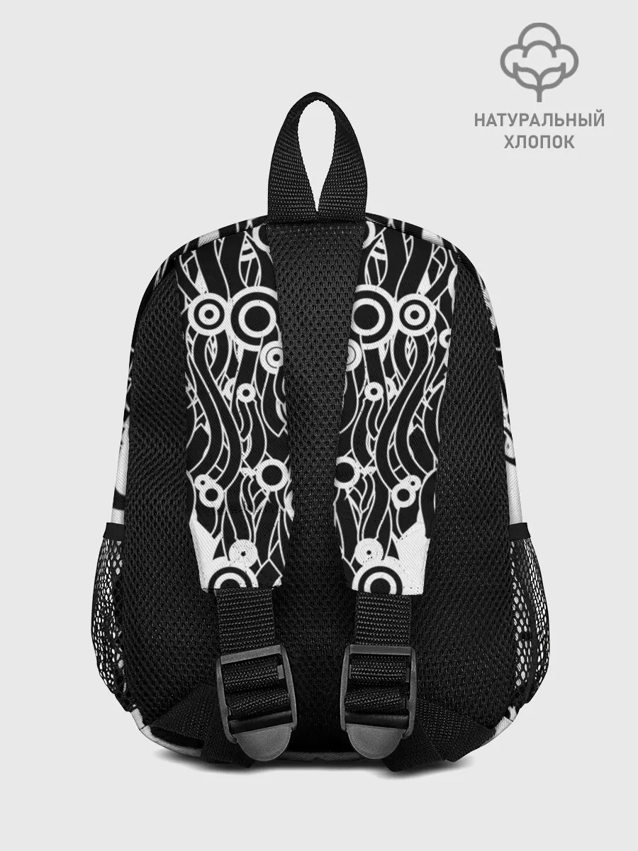 Рюкзак детский / абстракция, круги, линии,
