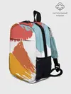 Рюкзак детский / Цветные пятна, мазки кистью